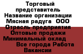 Торговый представитель › Название организации ­ Мясная радуга, ООО › Отрасль предприятия ­ Оптовые продажи › Минимальный оклад ­ 20 000 - Все города Работа » Вакансии   